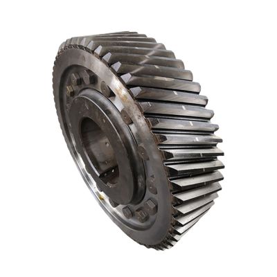 Enhanced Wear in Heavy-Duty Applications Heat-Treated Single Helical Gear for Precision Transmission in Industries