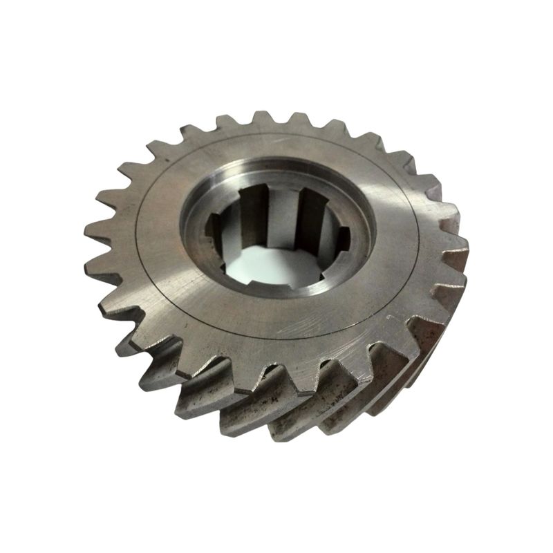 Durable Single Helical Gear for High-Speed Power Transmission in Industrial Machinery with Low Noise and Vibration