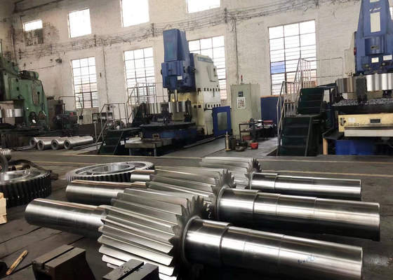 عمود تروس ناقل حركة من الصلب 17CrNiMo6 بوحدة قياس 12 لضمان نقل طاقة متين