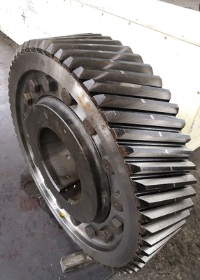 AISI 8620 اليد اليمنى واحدة حلزونية التروس الأرضية أسطوانية