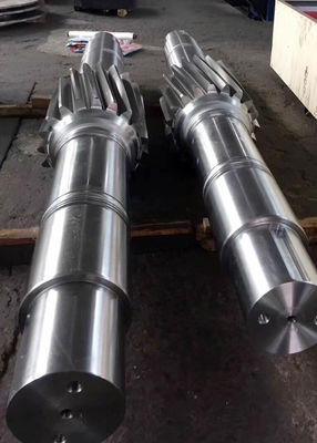 عجلة التروس المتعرجة للدرجة المتعرجة 17CrNiMo6 عجلة التروس الفولاذية عجلة التروس الخروج