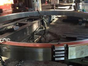 AISI 4140 فولاذي داخلي فولاذي ناقل حركة تروس حلقي