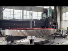 تم تجميع عجلة تروس دائرية كبيرة أربع قطاعات 260HB 450 مم لصناعة التعدين