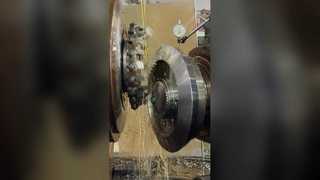 طحن التروس المخروطية الحلزونية بعد المعالجة الحرارية